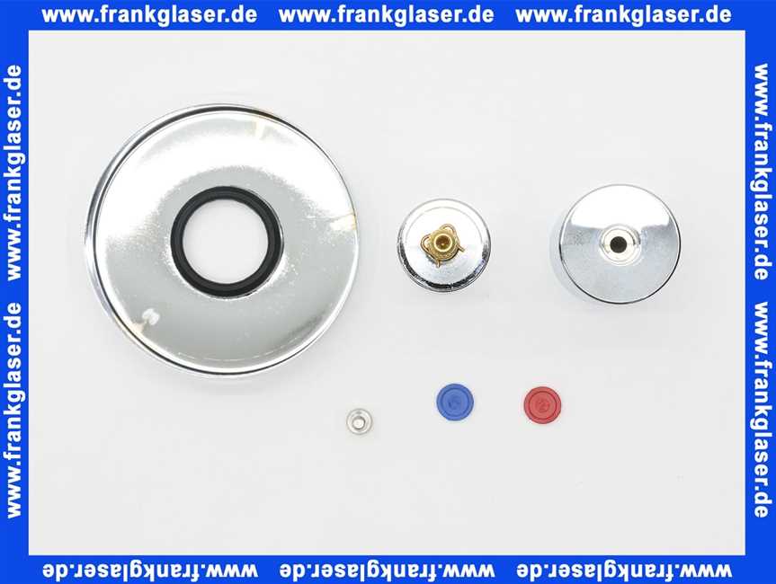 ABA BEUL Design-Fertigmontageset bis 36mm für UP-Ventile Kalt- und Warmwasser 09077.000.0