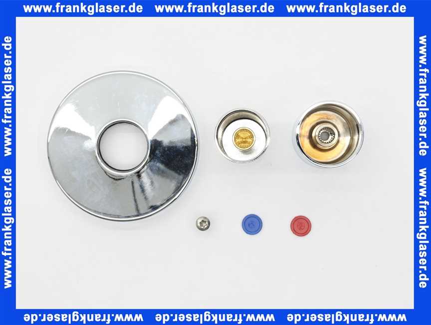 ABA BEUL Design-Fertigmontageset bis 36mm für UP-Ventile Kalt- und Warmwasser 09077.000.0