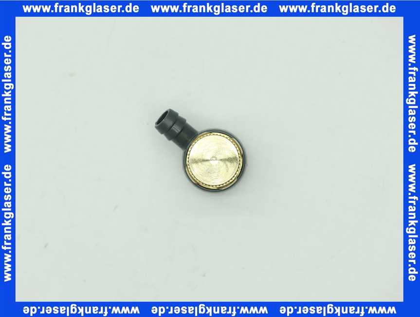 ABA Beul Entleerungsventil 1/4 Cuphin mit Rad DN8 51098.202.2