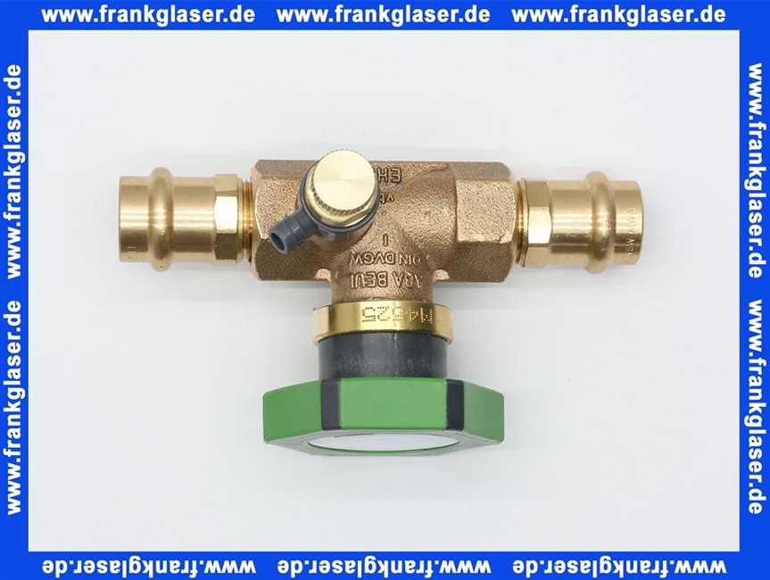 ABA BEUL System-Kolbenventil Sanpress,RG,DN15 18 mm, m. Entl. 71483.018.2