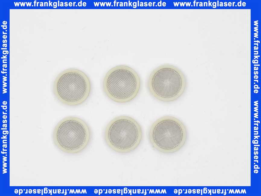 ABA Beul Schmutzfangsieb 3/4'' 6er-Pack 72002.000.2