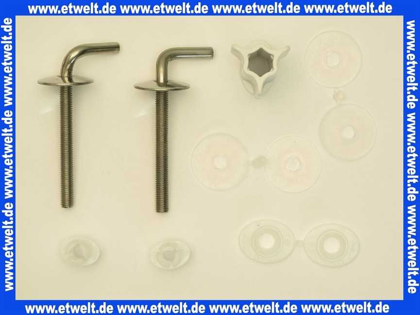 619499 ABU Ersatzscharniere Clivia Edelstahl ...von GC