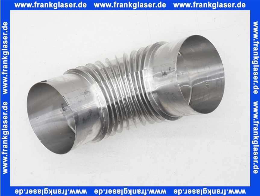 Aluminium Abgasrohr Bogen 130mm 90 Grad