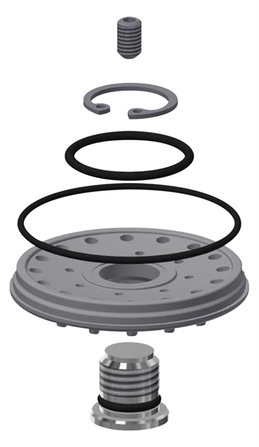 2000104849 KWC Aquarotter Ersatzteilset, AQUAJET-Slimline, Strahlbildner, O-Ringe, Sicherungsring, Schraube und Gewindestift, 2000104849