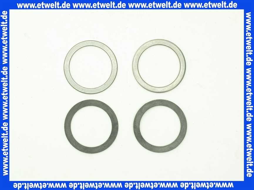 111477.0150 Biral Ausgleichstück 2 Zoll 10mm (2x3mm+D) Zwischenstück Nr.13