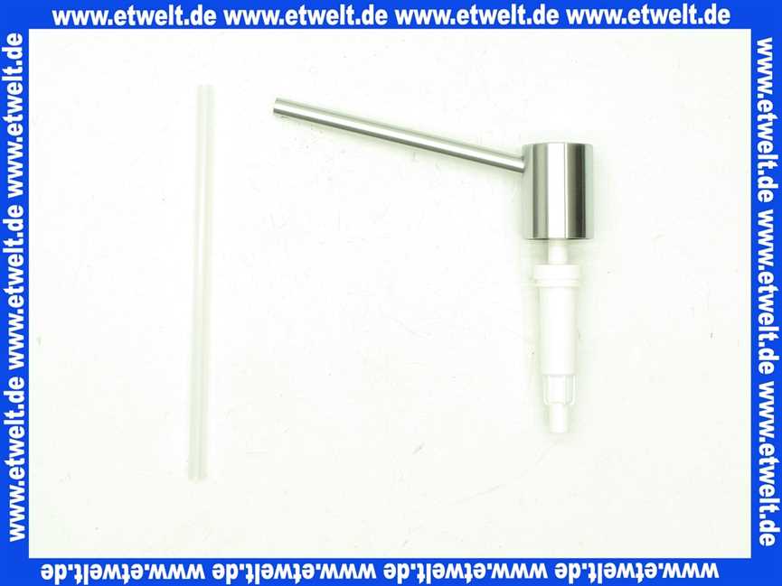 122234 Blanco Pumpe kpl. m.Kopf TORRE Edelstahl finish