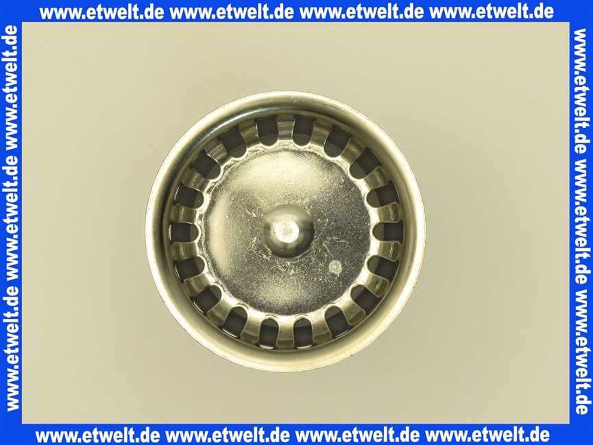 125565 Blanco Siebkörbchen Stopfen 1,5 Zoll Exzenter