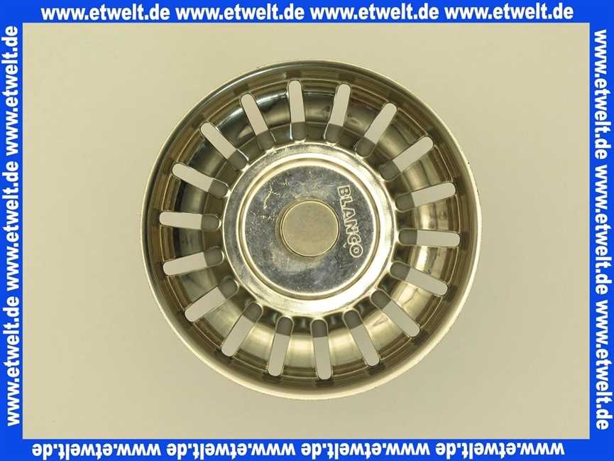 125613 Blanco Siebkörbchen 3.5 Excenter AL 119146