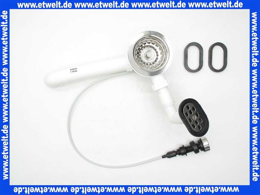 220501 Blanco Ablaufgarnitur