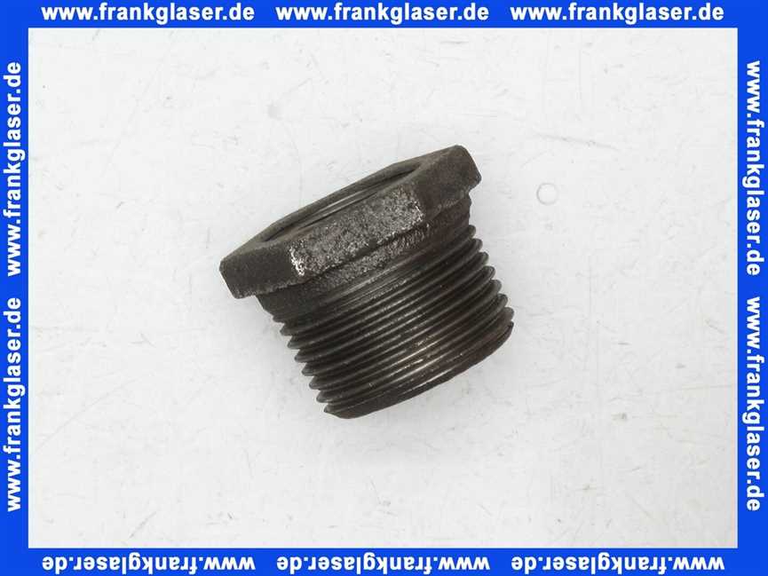 Bosch Reduziernippel DIN2950 241 1 x3/4 3869828
