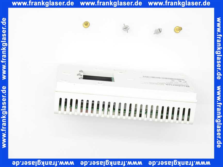Bosch Buderus Raumtemperaturregler BERT zweistufig mit Programmen 4511180