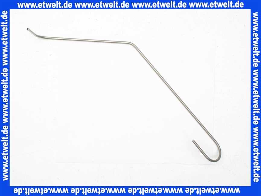 Bosch Zündgasleitung DA4 AE124X BM762 2+3+5Gl 5176784