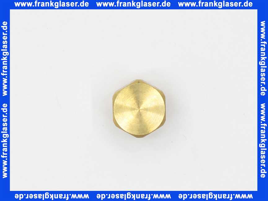 Bosch Hauptgasdüse ungebohrt 5484010