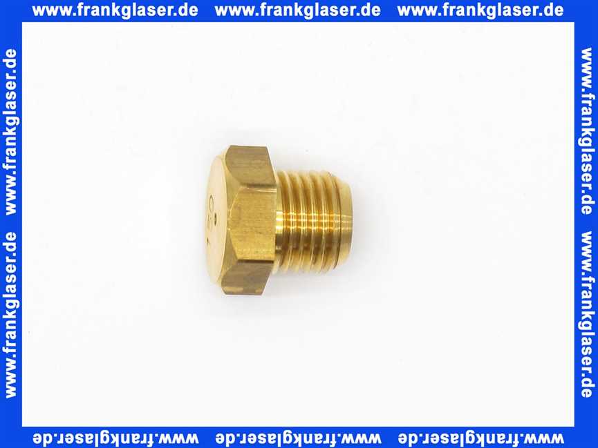 Bosch Hauptgasdüse 1,50 Bohrung Sw16 16lg 5484044