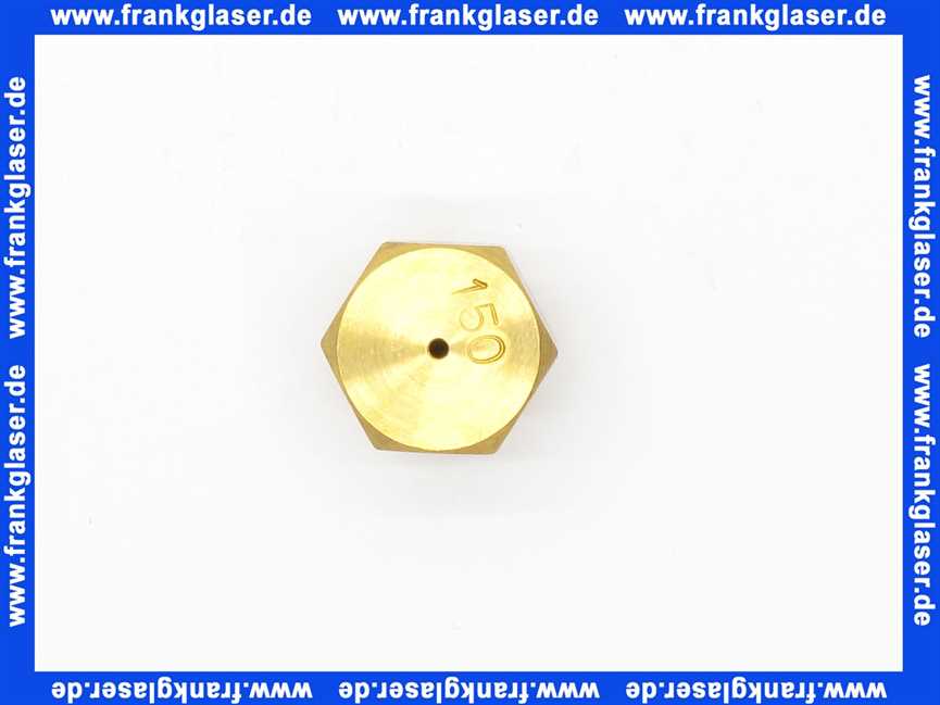 Bosch Hauptgasdüse 1,50 Bohrung Sw16 16lg 5484044