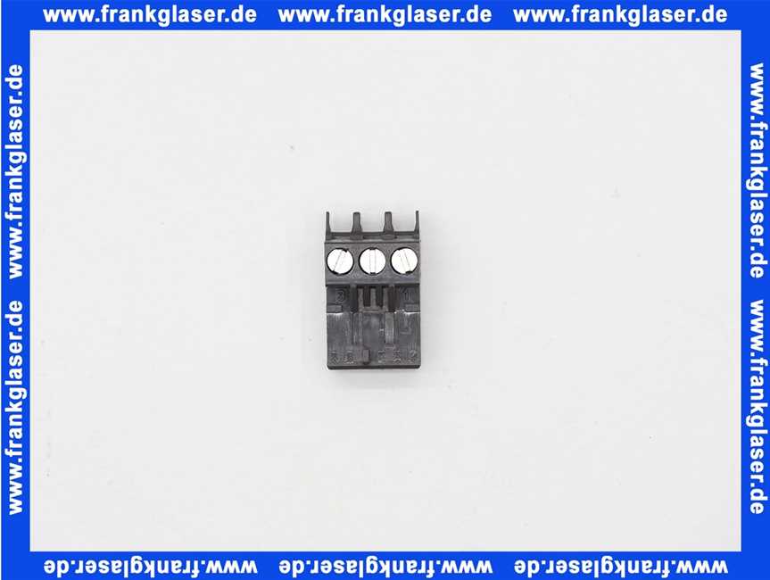 Bosch 54912645 Anschlussklemme 3-polig braun HP 2