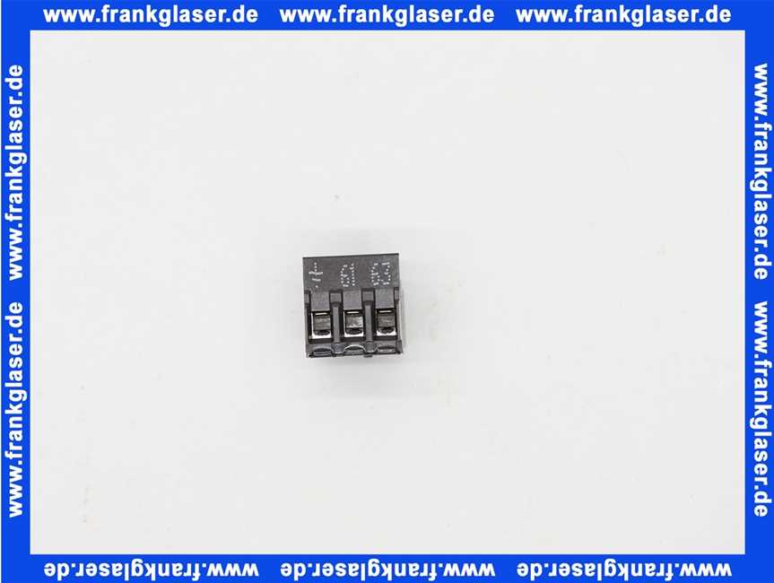 Bosch 54912645 Anschlussklemme 3-polig braun HP 2