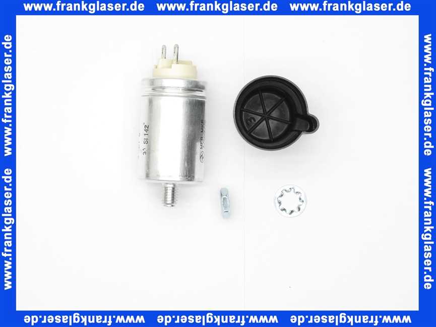 Bosch Kondensator 3MF 400V für Motor AEG 5885662