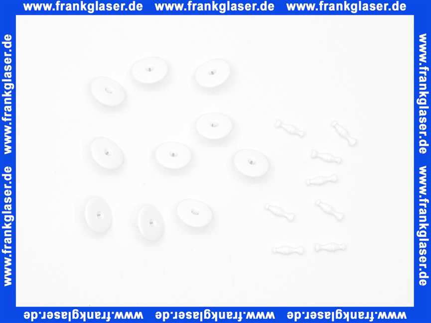 63028124 Bosch Klemmstift Gitterende verkehrsweiß (10x)