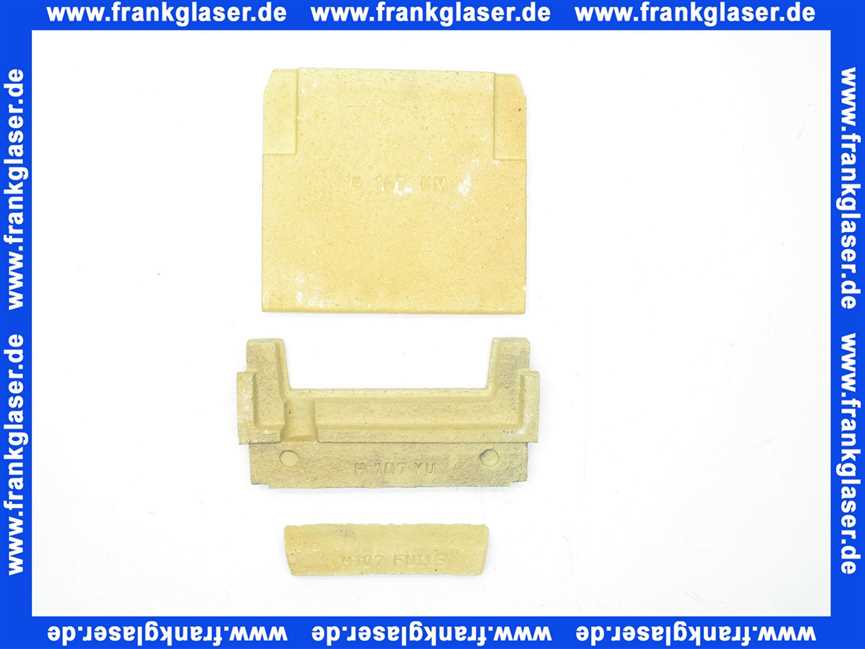Bosch Satz Schamottesteine H107/H kompl. 63041429