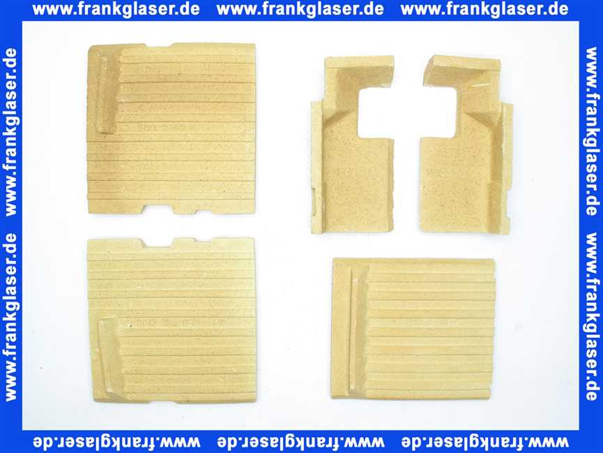 Bosch Satz Schamottesteine H107/H kompl. 63041429