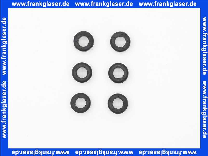 Bosch Aufhängeringe Gummilager für Gebläse Set (6x) 7098846