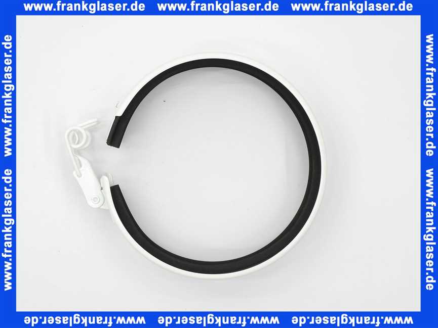 Bosch Klemmband DN100 weiß mit Manschette 7099351