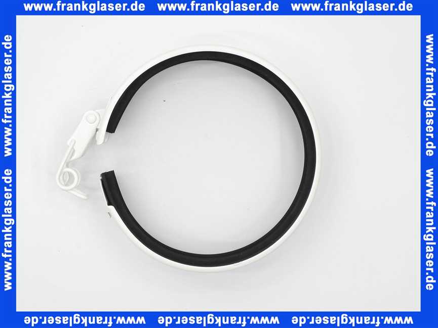 Bosch Klemmband DN100 weiß mit Manschette 7099351