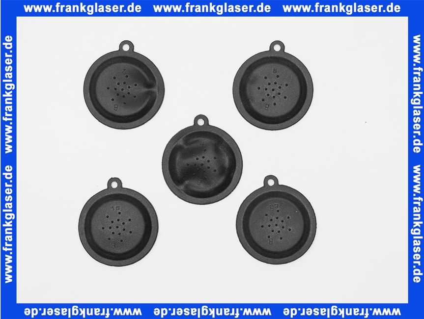 Bosch Membrane f.Dreiwegeventil Set a 5 Stück 7101013