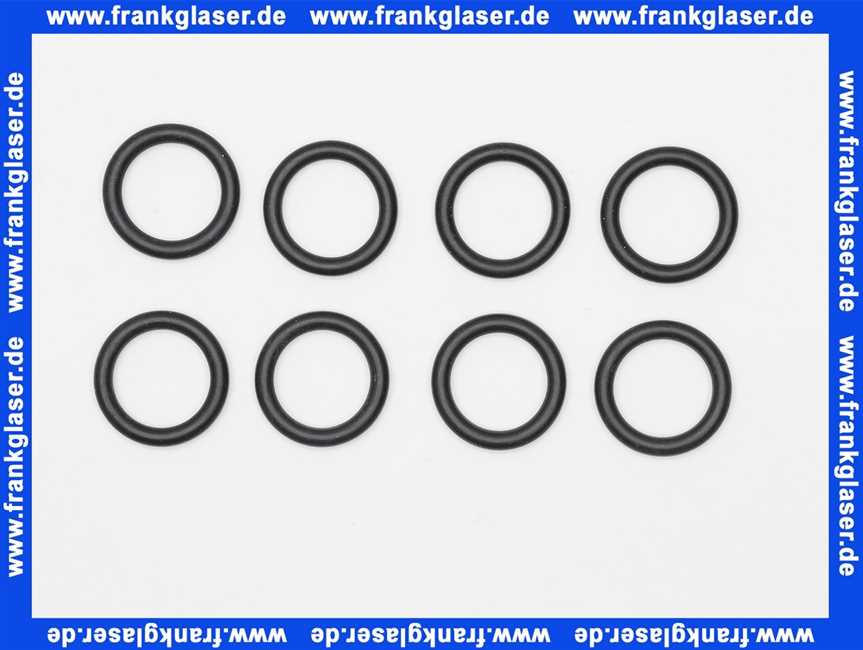 Bosch O-Ring für Plattenwärmetauscher 8 Stück 7101234