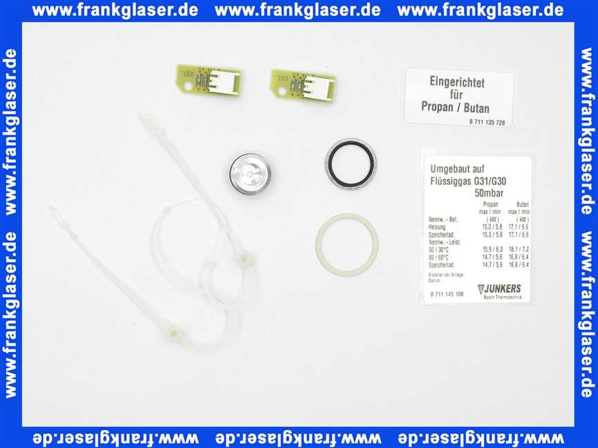 Bosch 7710149035 Gasart-Umbausatz 21,23 31