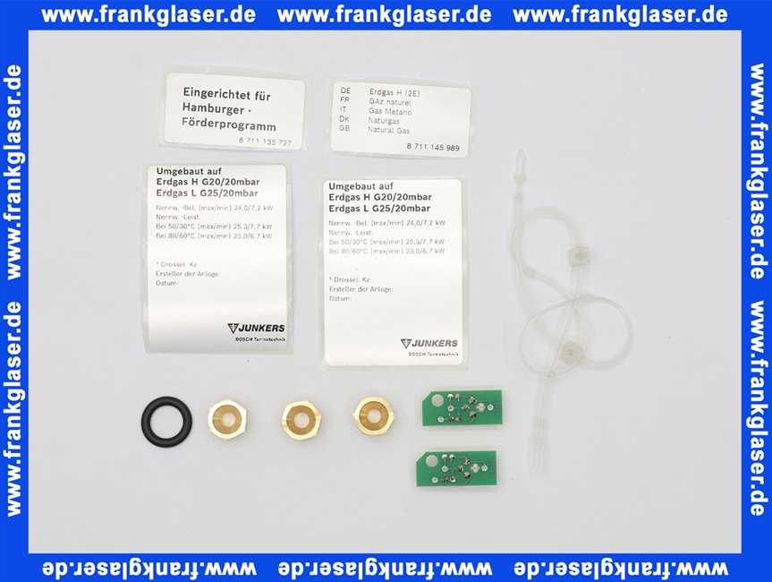 Bosch 7710239043 Gasart-Umbausatz 31 21,23