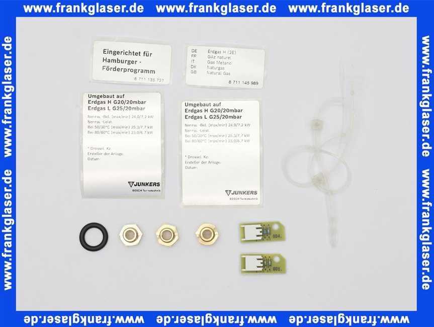 Bosch 7710239043 Gasart-Umbausatz 31 21,23