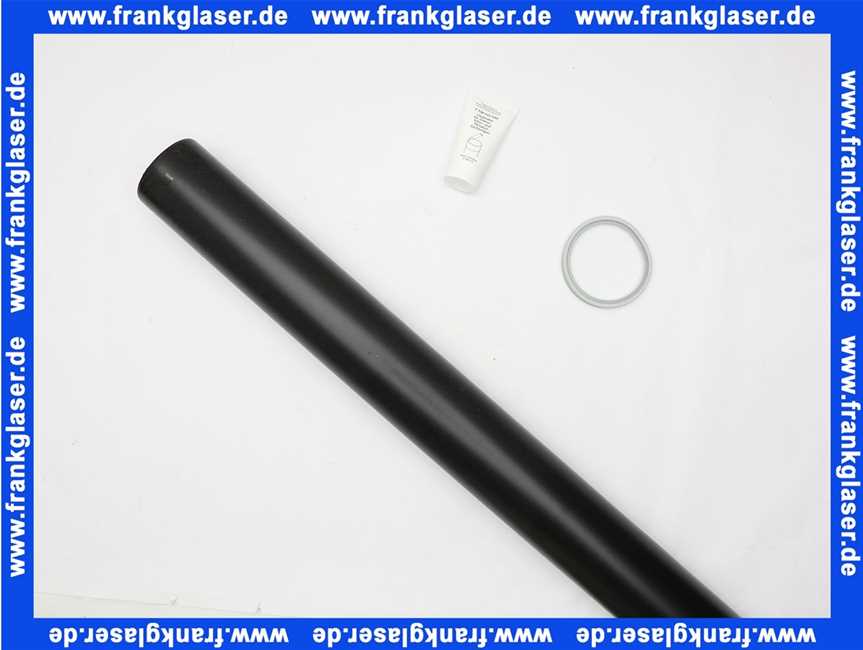 7738301358 Bosch Set UV-Nachrüstung Dachdurchführung DN80/125 UV-beständig Farbe Schwarz
