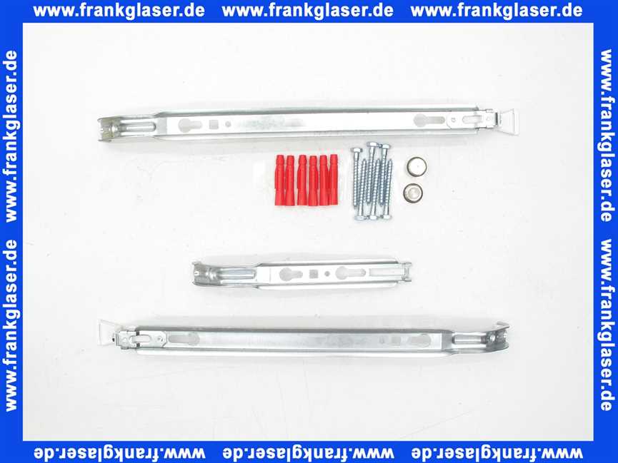 Bosch BMSplus Heizkörperkonsole FMS 20-33 H500 horizontal (3x),+ mit Blind und Entlüftungsstopfen 7738325248