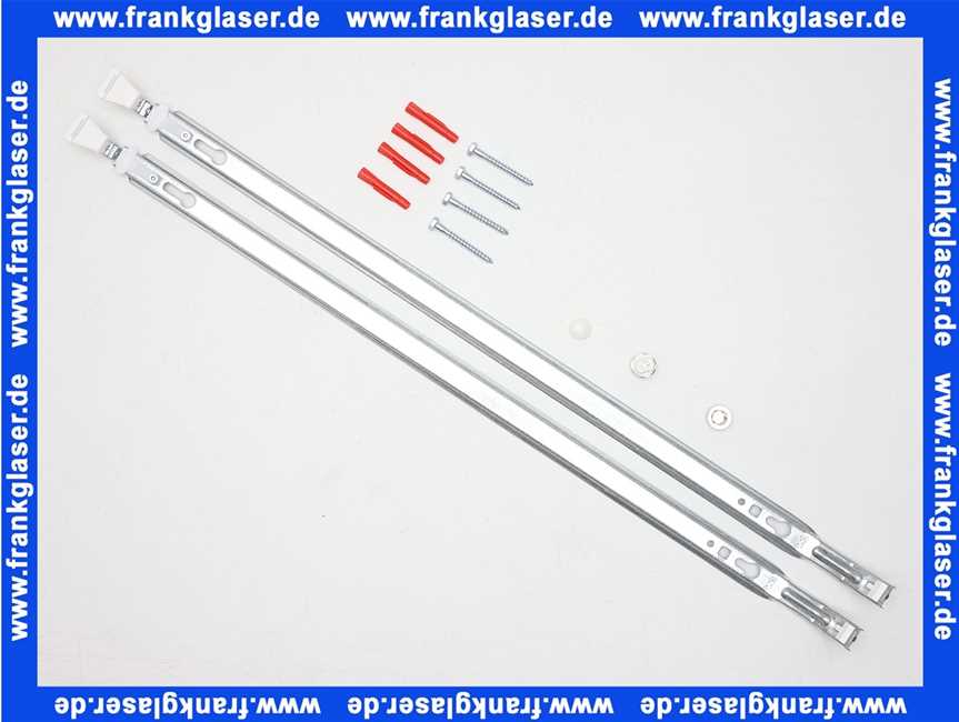 Bosch BMSplus Heizkörperkonsole FMS 20-33 H900 horizontal (2x),+ mit Blind und Entlüftungsstopfen 7738325251