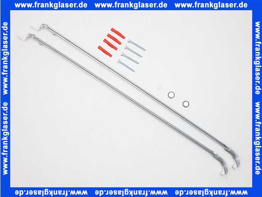 Bosch BMSplus Heizkörperkonsole FMS 20-33 H900 horizontal (2x),+ mit Blind und Entlüftungsstopfen 7738325251