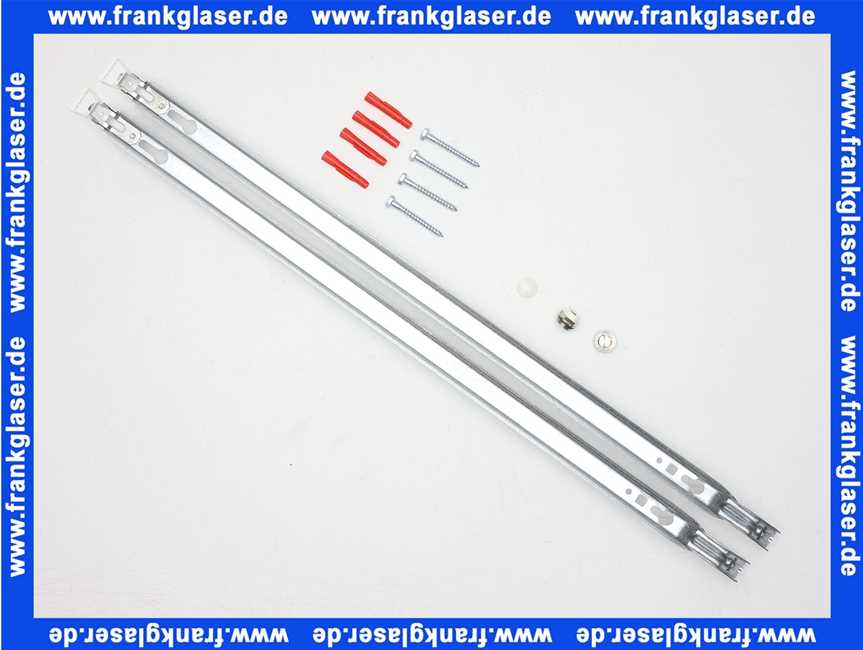 Bosch BMSplus Heizkörperkonsole FMS 20-33 H900 horizontal (2x),+ mit Blind und Entlüftungsstopfen 7738325251