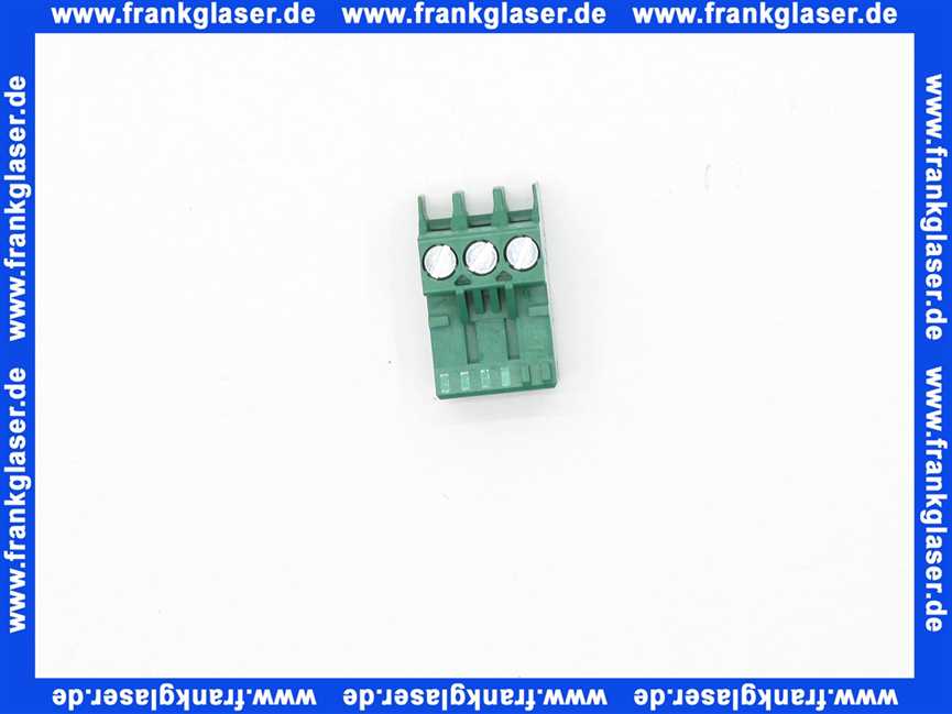 Bosch Anschlussklemme 3-pol. PH grün 7747023983
