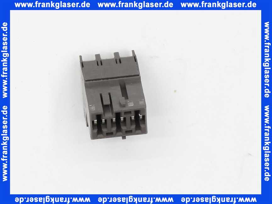Bosch 7747023984 Anschlussklemme 3-pol. Pumpe braun