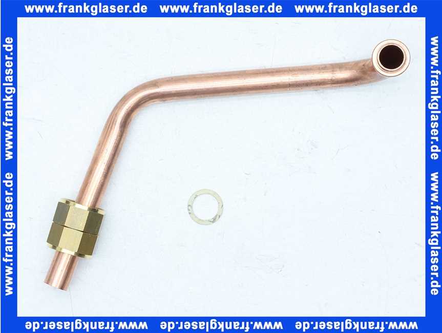 Bosch 87007055340 Verbindungsrohr warm