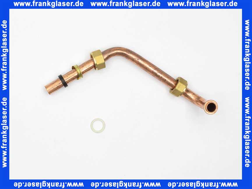 Bosch 87007055390 Verbindungsrohr warm