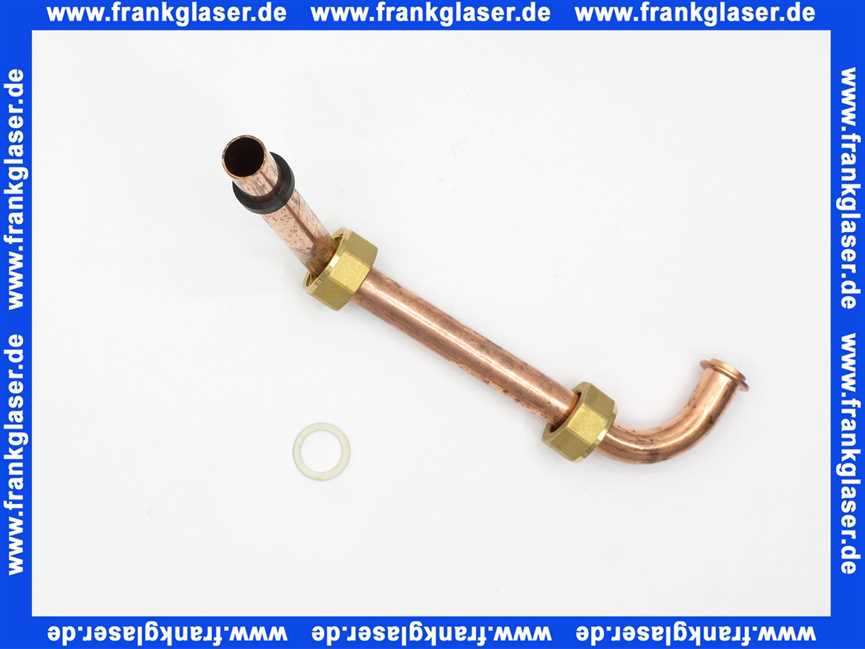 Bosch 87007055390 Verbindungsrohr warm