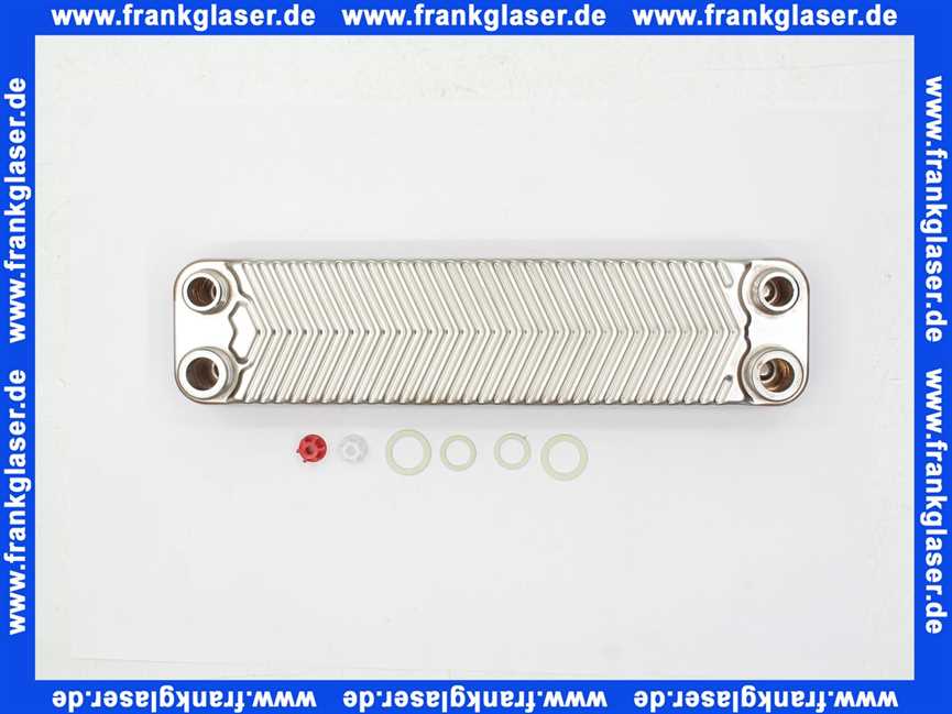 Bosch 87154069490 Wärmetauscher Plattenwärmetauscher