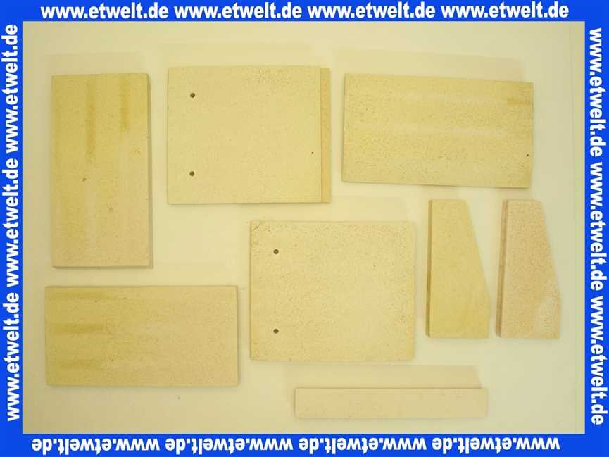 Bosch Schamottegarnitur 6 kompl. 8718571534