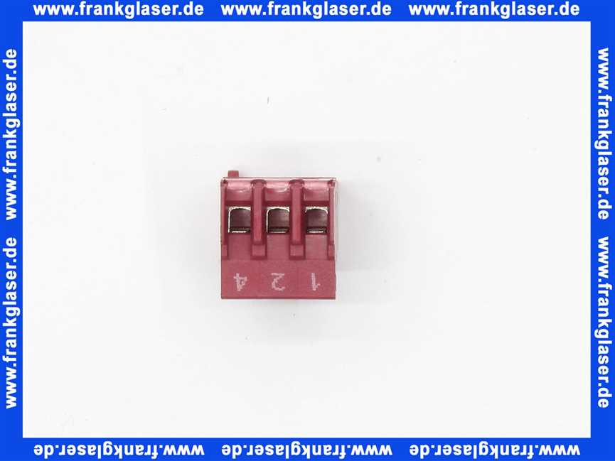 Bosch Anschlussklemme 3-polig purpurrot 8718582619