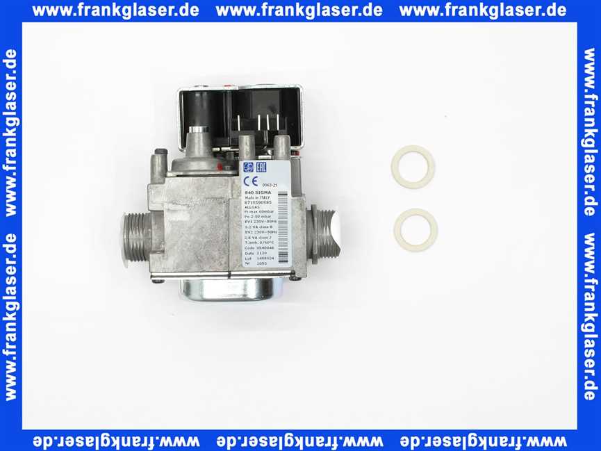 Bosch 8718585395 Gasarmatur Sit 840 Sigma 3/4 afm34 kpl