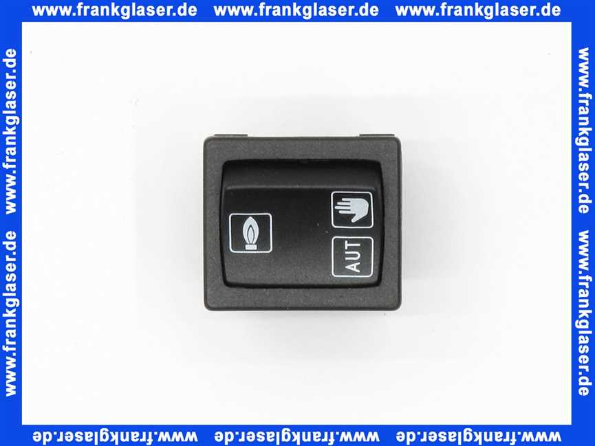 8718585542 Bosch Wippschalter 2-fach Bedienung Heizkreis