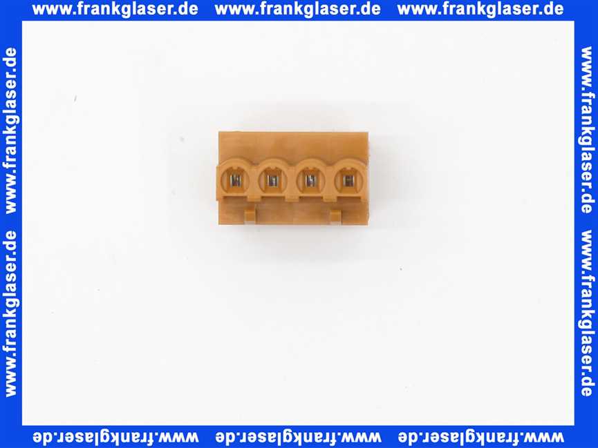 Bosch 8718585554 Anschlussklemme 4-pol U ocker