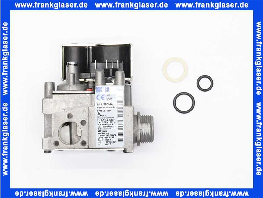 Bosch Gasventil SIT848 3/4 flw adjuster 8718586434